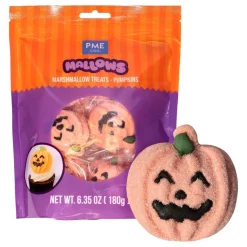 PME CAKE ES S.L. PME Marshmallows Græskar Halloween - Slik|Oppyntning