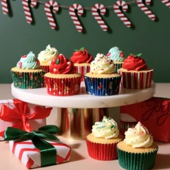 PME CAKE ES S.L. PME Muffinsforme med Folie Julemotiv Mix - Bagning