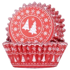 PME CAKE ES S.L. PME Muffinsforme med folie og julemotiv