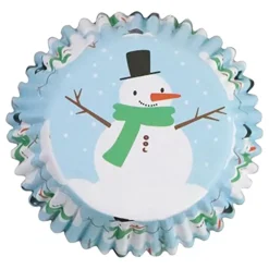PME CAKE ES S.L. PME Muffinsforme med Folie Snemand - Bagning