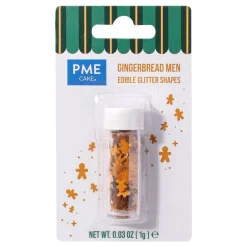 Clearance PME CAKE ES S.L. PME Spiseligt Glitter Peberkagemænd