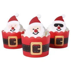 Clearance PME CAKE ES S.L. PME Sukkerskikkelser Julemands Cupcake Kit