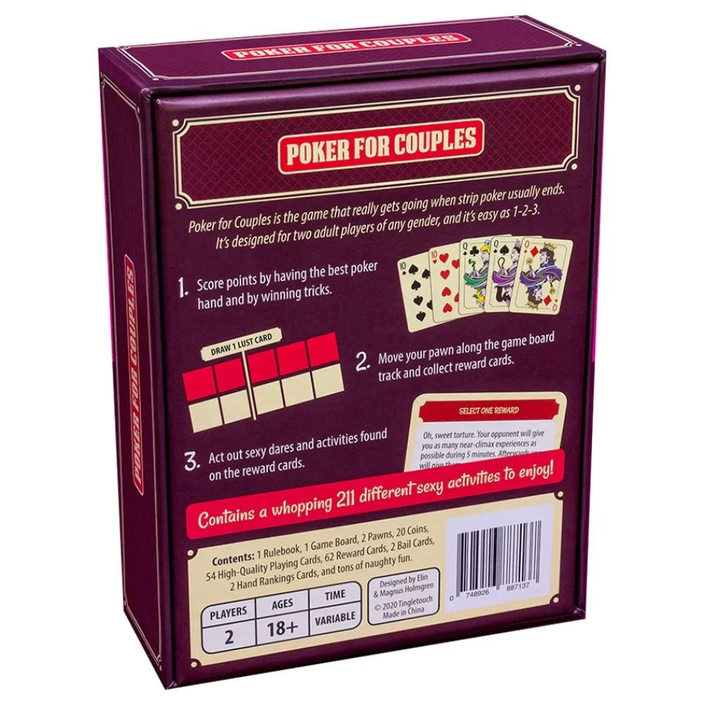 Discount Multimake AB Poker for Couples Voksenspil