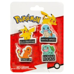 Hisab/Joker Company AB Pokémon viskelædere - Festtilbehør|Merchandise