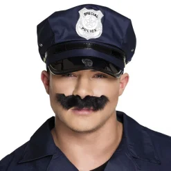 Online Boland Party Partners B.V. Politimoustache Sort