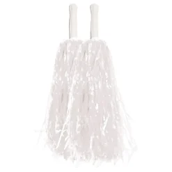 Fiestas Guirca, S.L Pompoms Hvide - Tilbehør|Hobby & Fritid