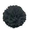 Unique UK Inc t/as Unique Party Pompon Sort Hængende Dekoration - Oppyntning
