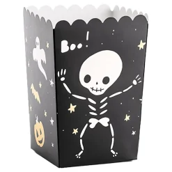 PartyDeco sp. z o.o. Popcornbæger Spøgelse BOO - Festtilbehør