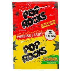 ERT Godis AB Pop Rocks Strawberry-Banana Storpak - Slik