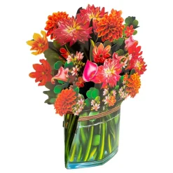 Partyking AB Pop Up-Kort Blomster
