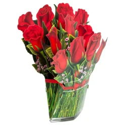 Partyking AB Pop Up-Kort Blomster