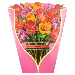 Partyking AB Pop Up-Kort Blomster