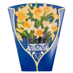 Partyking AB Pop Up-Kort Blomster