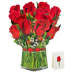 Partyking AB Pop Up-Kort Blomster