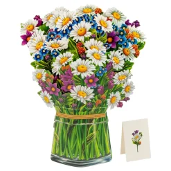 Partyking AB Pop Up-Kort Blomster