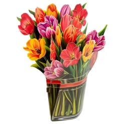 Partyking AB Pop Up-Kort Blomster