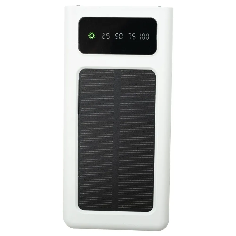 Mikamax B.V. Powerbank med Solcelleoplader - Teknik|Hobby & Fritid