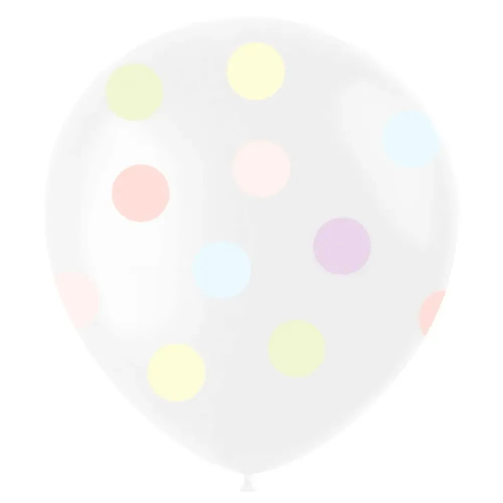 Folat B.V. Prikkede Pastelballoner - Balloner