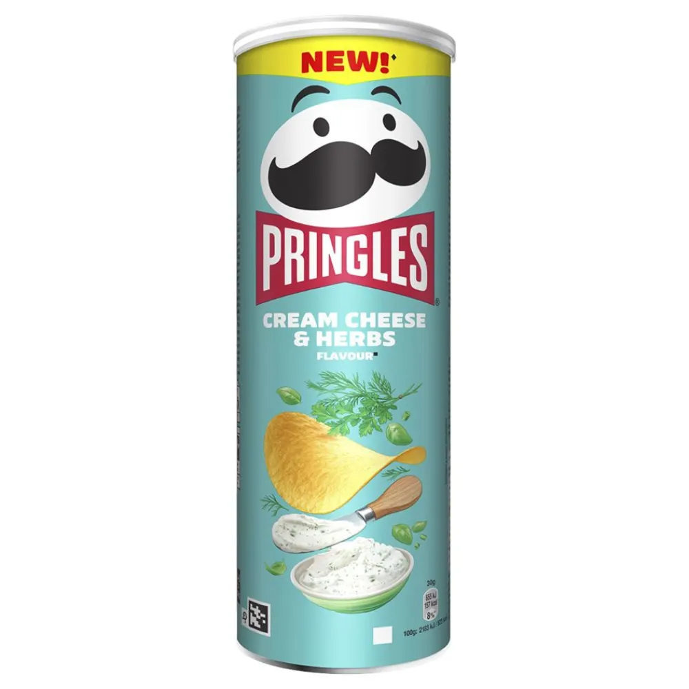 ERT Godis AB Pringles Cream Cheese & Herbs - Snacks