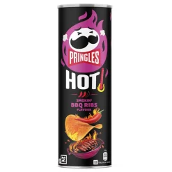 ERT Godis AB Pringles Hot Smokin BBQ Ribs - Snacks|Kolonial