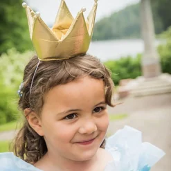 Best Robetoy AB Prinsessekrone Guld med Perler Børn