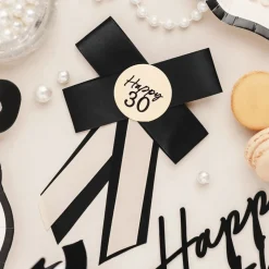 PartyDeco sp. z o.o. Prisroset Happy 30 - Tilbehør|Festtilbehør
