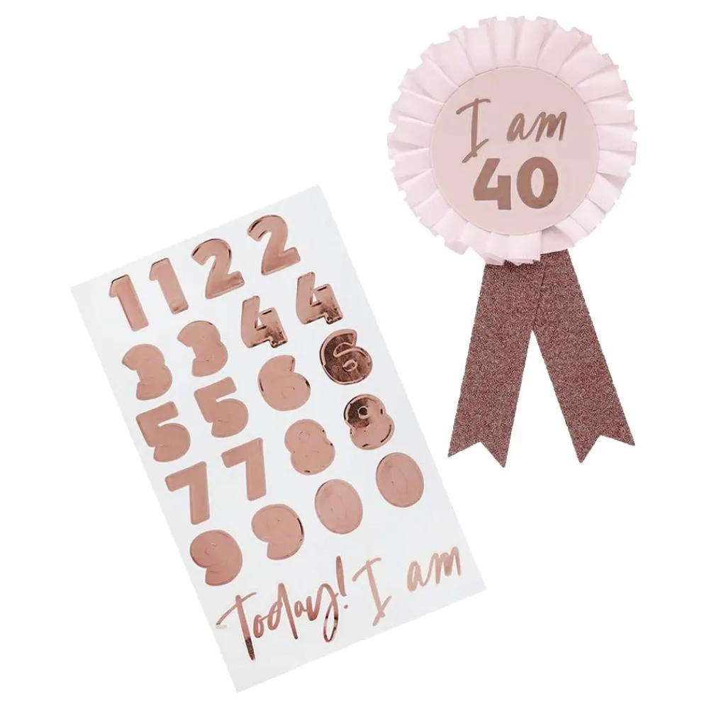 CG Global Products Ltd Præmieroset Birthday Tal - Tilbehør