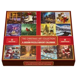 New Multimake AB Puslespil Christmas Art Collection Julekalender