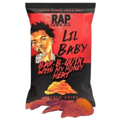 Clearance USA Godis AB RAP Snacks Lil Baby Bar-B-Quin With My Honey Heat