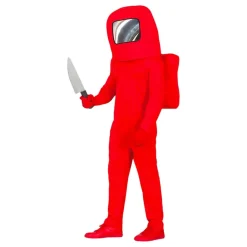 Online Fiestas Guirca, S.L Rød Astronaut Teen Kostume