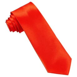 Widmann S.r.l. Rødt Satin Slips - Tilbehør