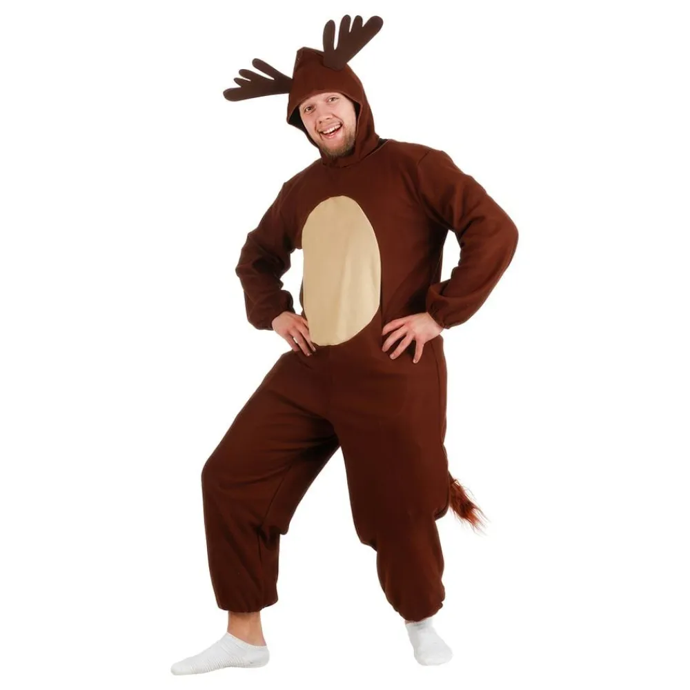 Online Hisab/Joker Company AB Rensdyr Jumpsuit Kostume