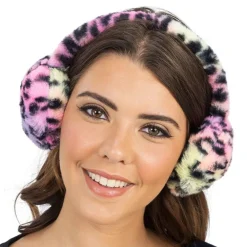New CHAKS Ørevarmere Leopard Flerfarvede