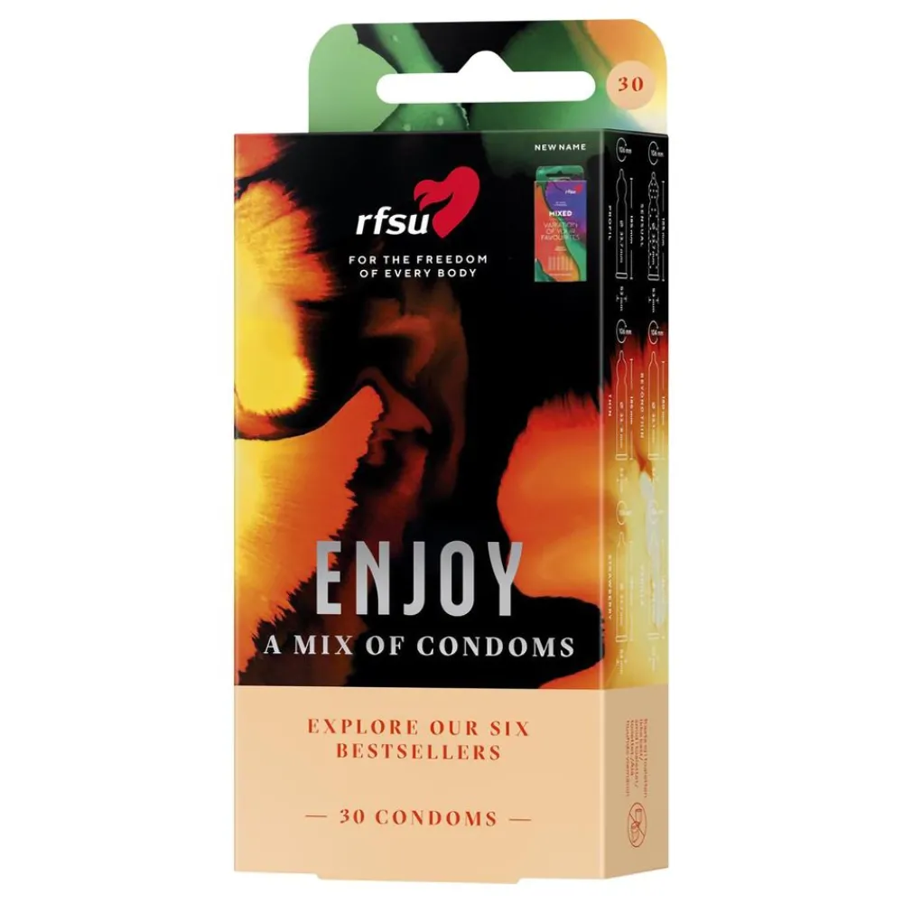 Lastbryggan AB RFSU Pakke Enjoy Kondomer - Sex & Lyst
