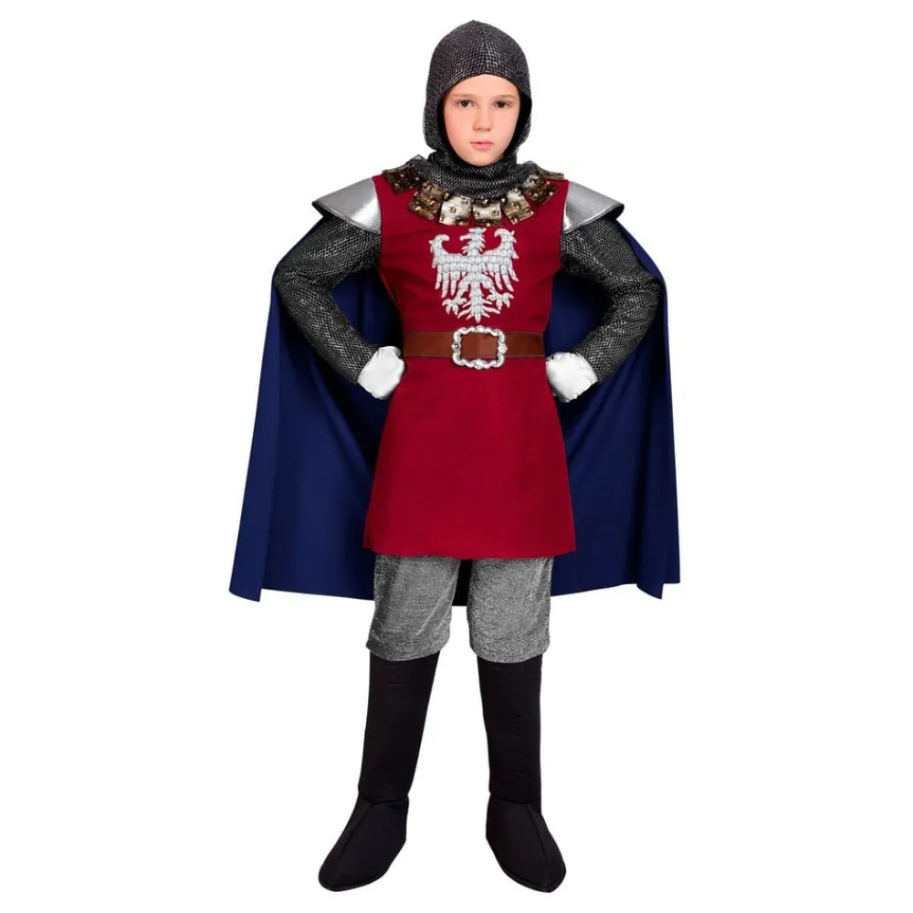 Widmann S.r.l. Ridder Rød Børnekostume