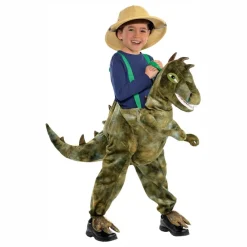 Online Reithmüller Europe GmbH Ridende Dinosaur med Lyd Børnekostume