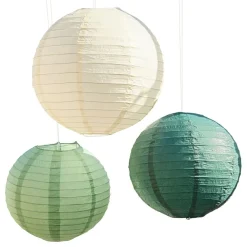 CG Global Products Ltd Rislamper Grønne Blade Botanic - Oppyntning