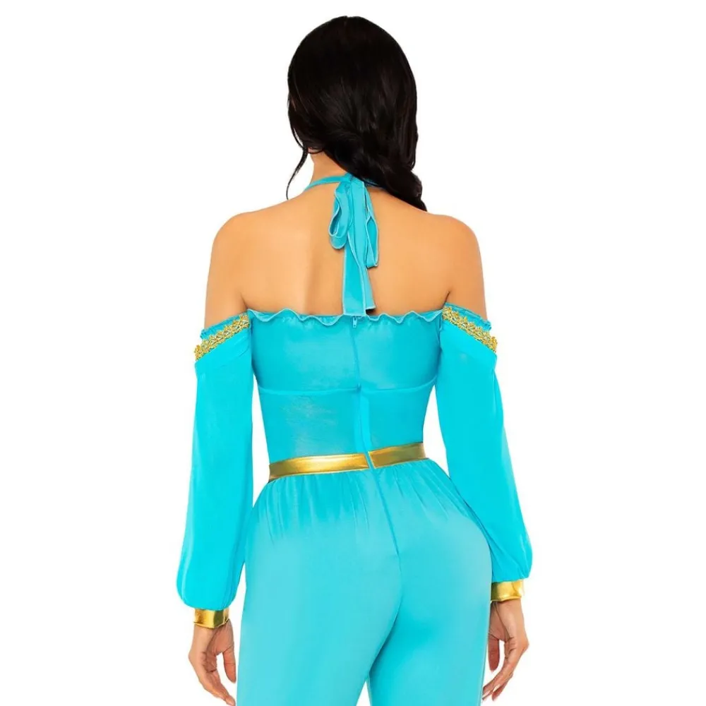 Leg Avenue Europe Ørkenprinsesse Jumpsuit Deluxe Kostume - Udklædningskostumer|Kostumetema