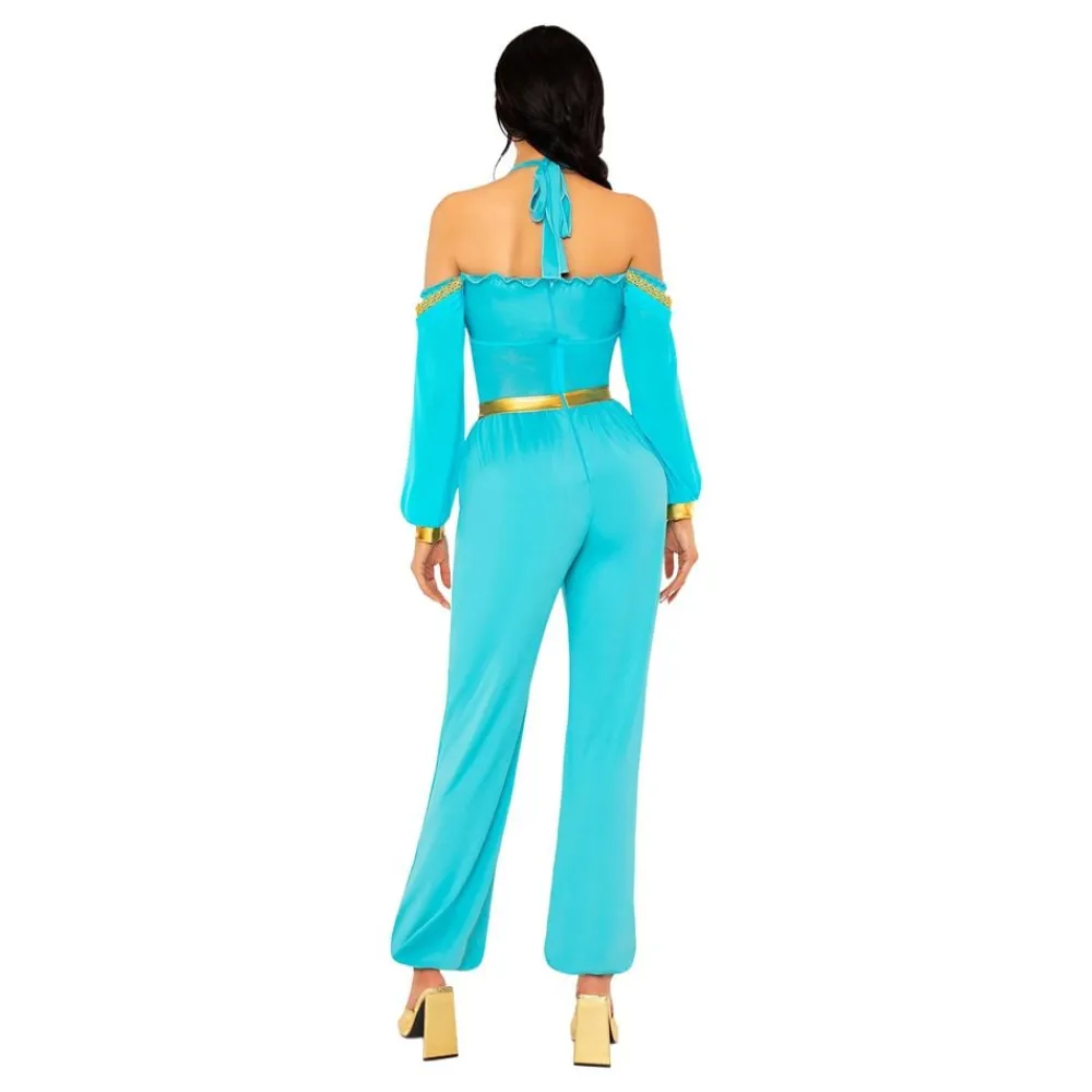 Leg Avenue Europe Ørkenprinsesse Jumpsuit Deluxe Kostume - Udklædningskostumer|Kostumetema