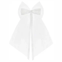 PartyDeco sp. z o.o. Rosetter med bånd Hvid - Hobby & Fritid|Oppyntning
