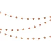 Outlet PartyDeco sp. z o.o. Roséguld Guirlande med Stjerner