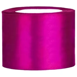 PartyDeco sp. z o.o. Satinbånd Cerise - Oppyntning|Gaveindpakning