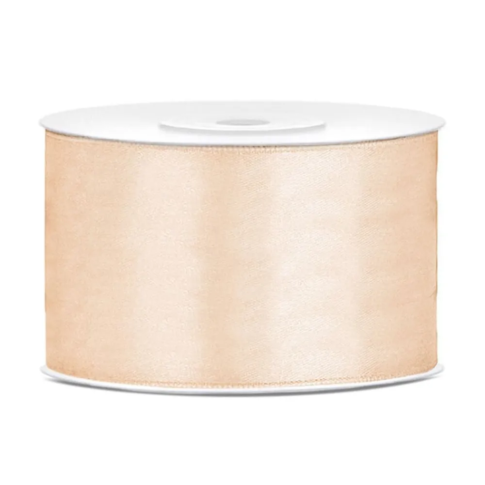 Discount PartyDeco sp. z o.o. Satinbånd Cream