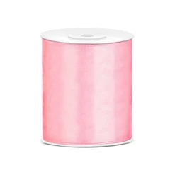 PartyDeco sp. z o.o. Satinbånd Lyserødt - Oppyntning|Gaveindpakning