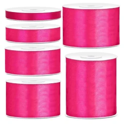 PartyDeco sp. z o.o. Satinbånd Pink - Oppyntning|Gaveindpakning