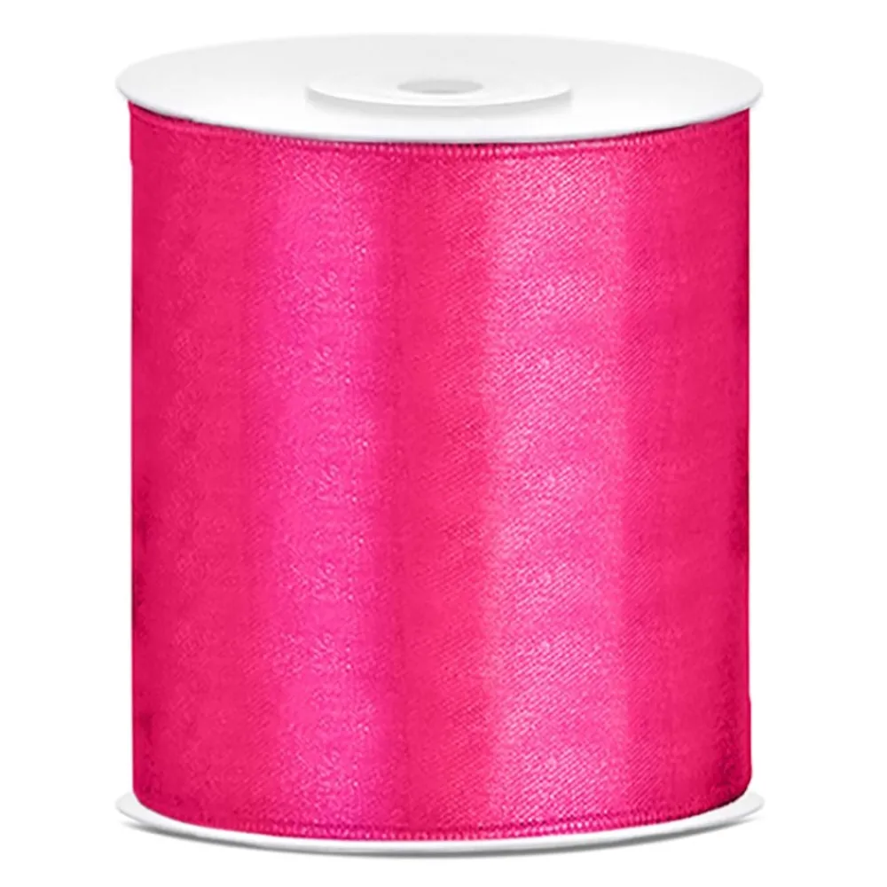 PartyDeco sp. z o.o. Satinbånd Pink - Oppyntning|Gaveindpakning