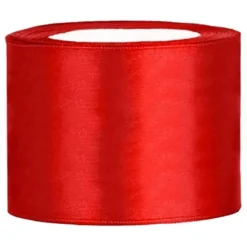 Sale PartyDeco sp. z o.o. Satinbånd Rødt