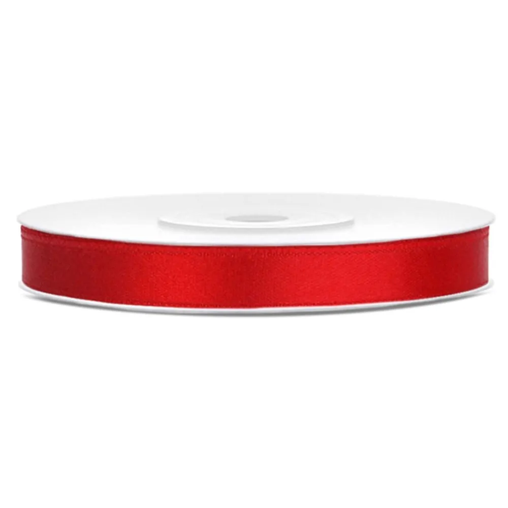 Sale PartyDeco sp. z o.o. Satinbånd Rødt