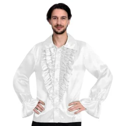 Clearance Reithmüller Europe GmbH Satinskjorte Hvid