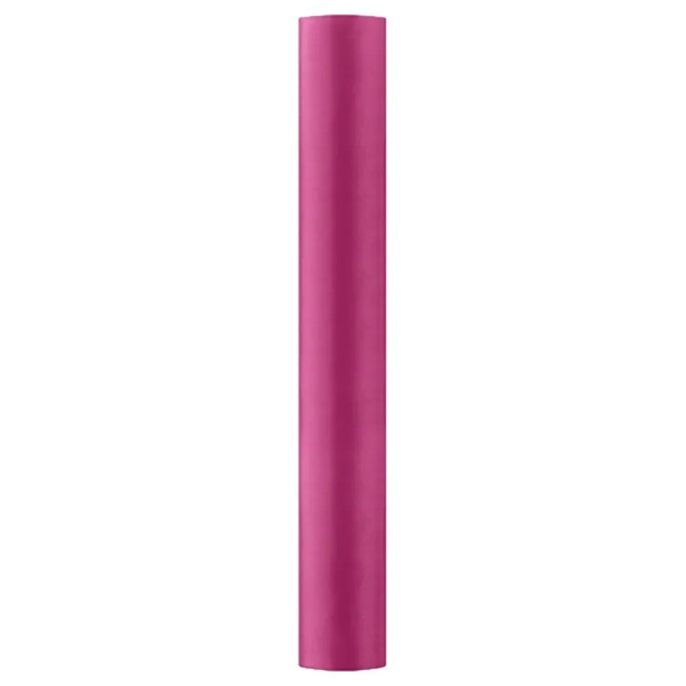 Discount PartyDeco sp. z o.o. Satinstof på Rulle Fuchsia